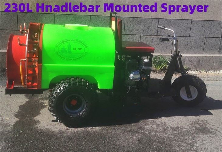 230L Handlebar Mounted Sprayer With Seat