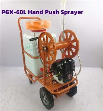 Can I use a battery powered trolley sprayer for spraying wax on floors?