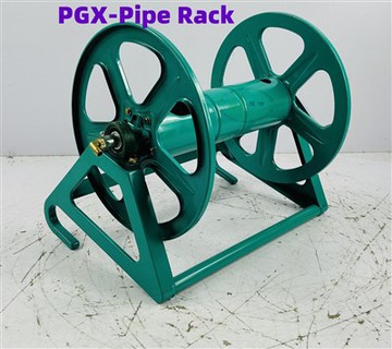 What is the maximum weight of the hose that a 100m hose reel stand can hold?