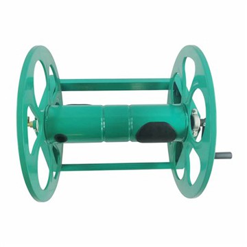 What is the minimum operating temperature of a 100m hose reel stand?